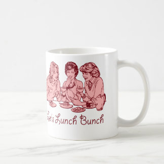 Let’s Lunch Bunch 50’s retro graphic Coffee Mug