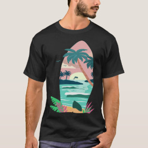 Let s make waves Save the Seas Oceans Dolphins Env T-Shirt