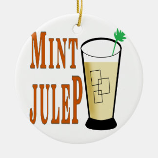 Let’s mint julep ceramic tree decoration