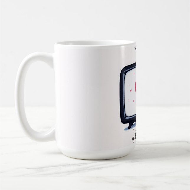 Let’s Never Break Up Coffee Mug (Left)