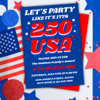 Let’s Party Like It’s 1776 USA 250 Patriotic