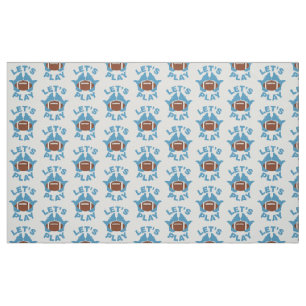 Let’s play football fabric