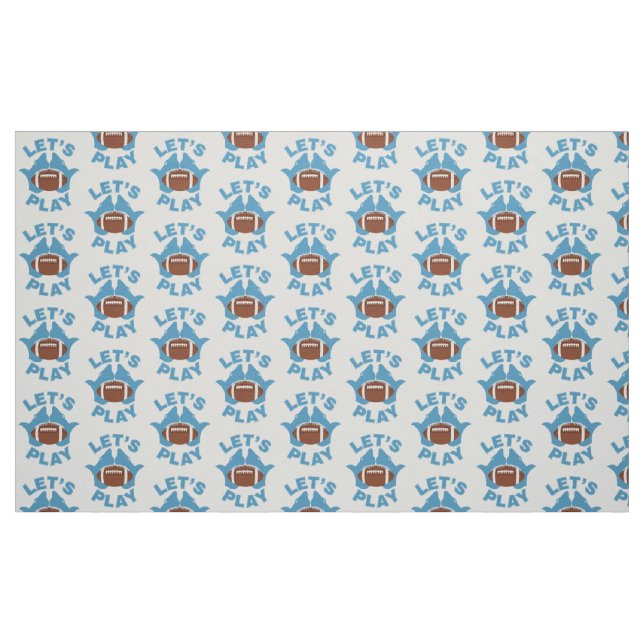 Let’s play football fabric (Fat Quarter)