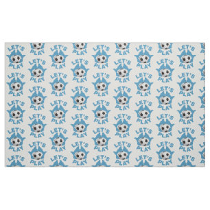 Let’s play soccer fabric