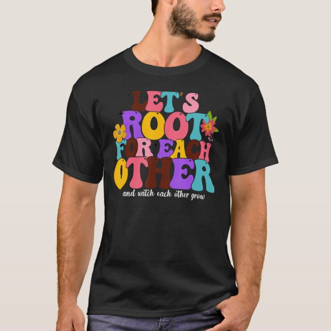 Let s Root for Each Other Plants for Women  Vegeta T-Shirt (Front)