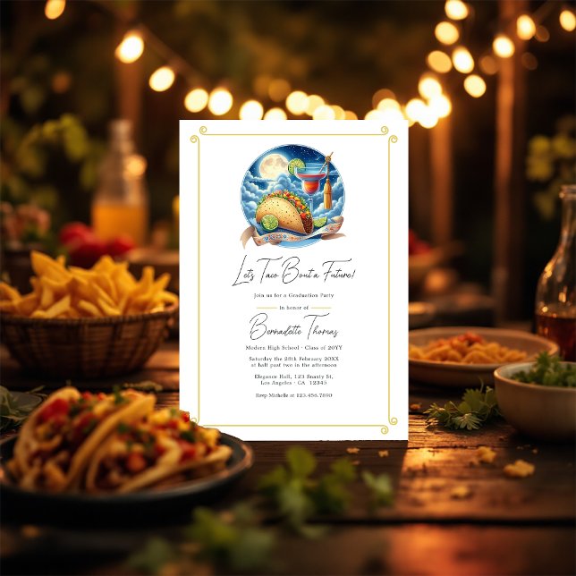 Let’s Taco ‘Bout a Future Graduation Party Invitation (Let’s Taco ‘Bout a Future Graduation Party Invitation
)