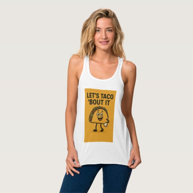 Let’s Taco ‘Bout It  Singlet (Front Full)