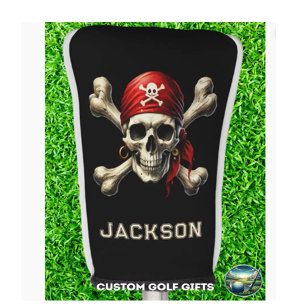 Let’s Tee Off Like Pirates Golf Head Cover