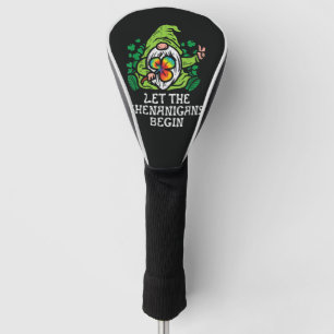Let Shenanigans Begin Golf Head Cover