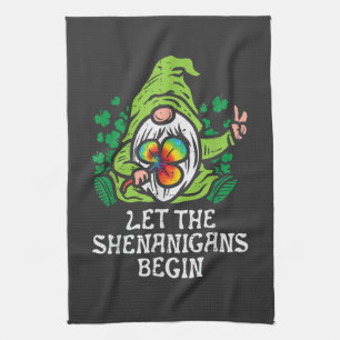 Let Shenanigans Begin Tea Towel