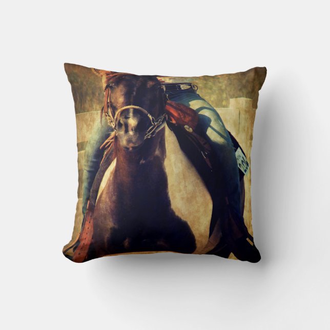 Let That Pinto Pony Run Cushion (Front)