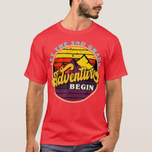 Let The 2nd Grade Adventure Begin Back To School F T-Shirt