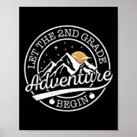 Let The 2nd Grade Adventure Begin Retro First Day