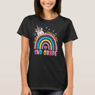 Let The 2nd Grade Adventure Begin Teacher Back To T-Shirt