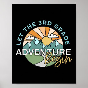 Let The 3rd Grade Adventure Begin Teacher Ck To Sc Poster