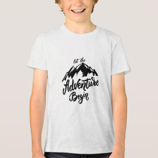 let the adventure begin amazing design chill out Tri-Blend shirt