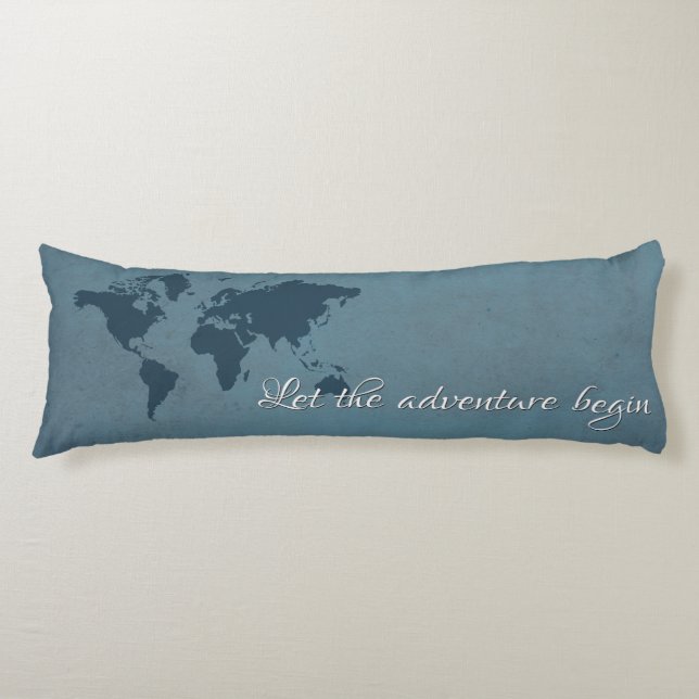 Let the adventure begin body cushion (Front)