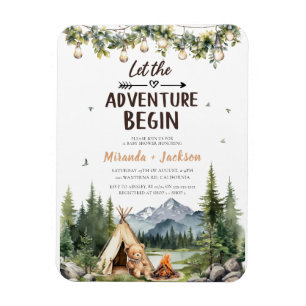 Let the Adventure Begin Magnet