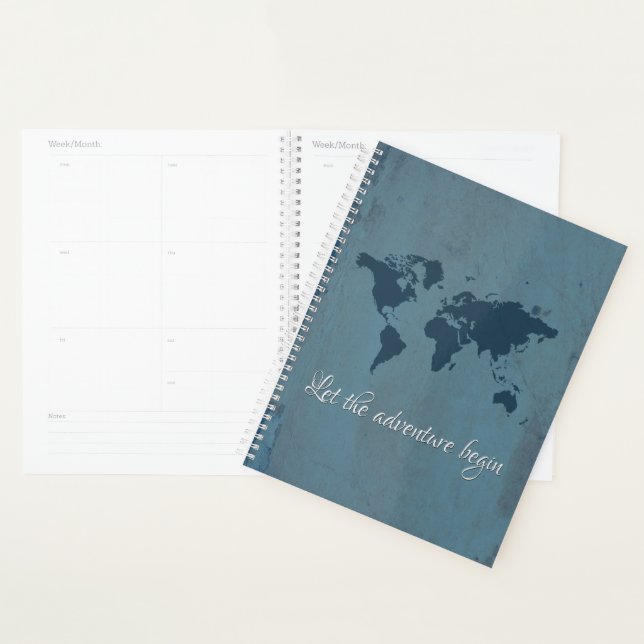 Let the adventure begin planner (Display)