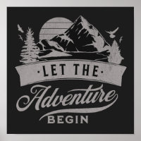 Let the adventure begin