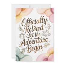 Let the Adventure Begin Retirement