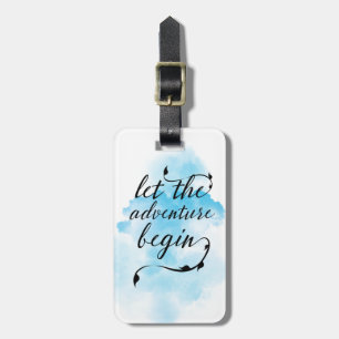 Let the adventure begin tag