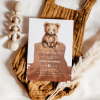Let the Adventure Begin Woodland Boy Baby Shower