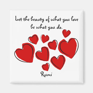 Let the beauty Rumi Magnet