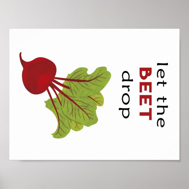 Let the BEET drop Poster (Front)