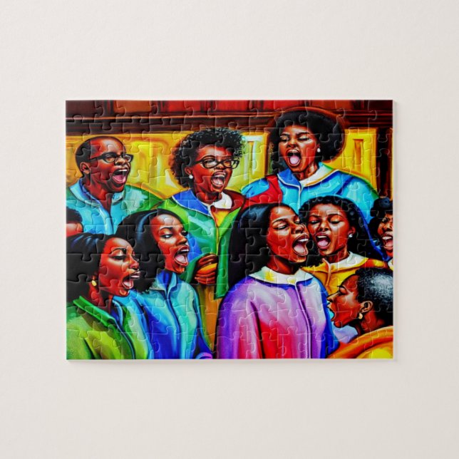 Let The Choir Sing Christian Jigsaw Puzzle (Horizontal)