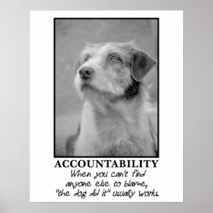 Let the dog take the blame for your farts [S] Poster