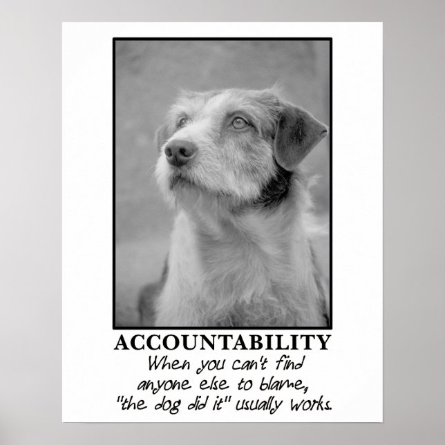 Let the dog take the blame for your farts [S] Poster (Front)