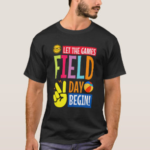 Let The Games Begin Field Day 2023 Kids Boys Girls T-Shirt