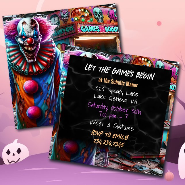 Let the Games Begin | Halloween Party  (Creator Uploaded)