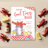 Let The Good Time Crawfish Boil Seafood Boil Party