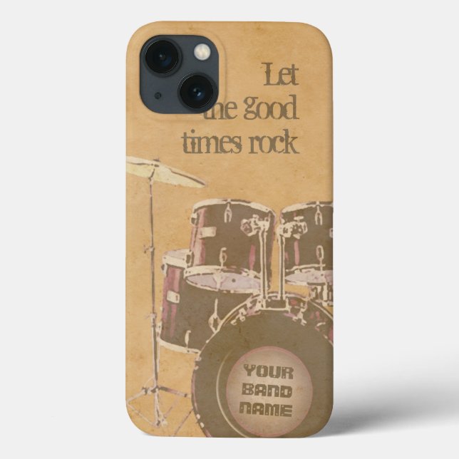 Let the Good Times Rock (customizable) Case-Mate iPhone Case (Back)