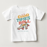 LET THE GOOD TIMES ROLL 80s RETRO ROLLER SKATE