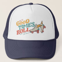 LET THE GOOD TIMES ROLL 80s RETRO ROLLER SKATE