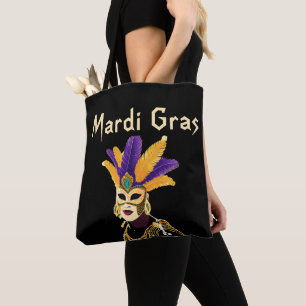 "Let the Good Times Roll: Mardi Gras Celebration" Tote Bag
