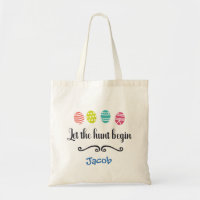 Let the Hunt Begin Personalised Fun Easter