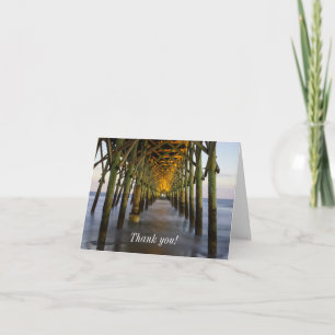 Let The Light Shine Through Thank You Card