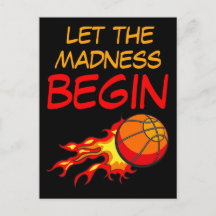 Let the Madness Begin, Basketball Ball in Flames