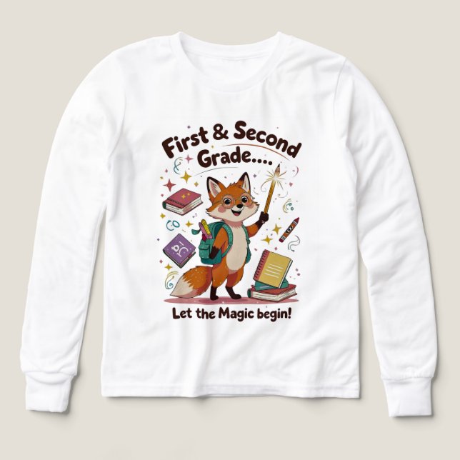 Let the Magic Begin – First & Second Grade Back-to (Design Front)
