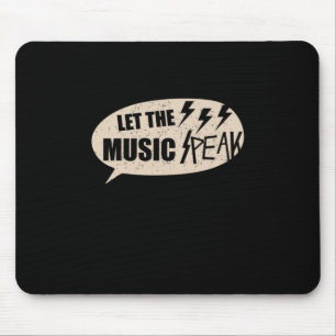 Let The Music Peak Mouse Pad