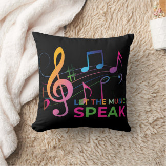 Let The Music Speak, Musical Notes Cushion