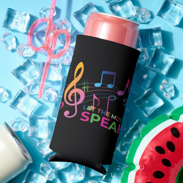 Let The Music Speak, Musical Notes Seltzer Can Cooler (In Situ Summer)