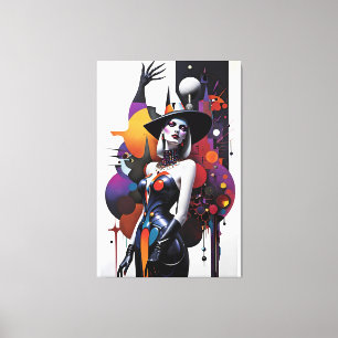 Let the Power of Witchcraft Compel You - Ken Gauge Canvas Print