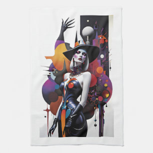 Let the Power of Witchcraft Compel You - Ken Gauge Tea Towel