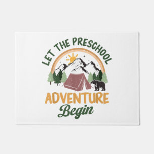 Let The Preschool Adventure Begin Camping Back To  Doormat