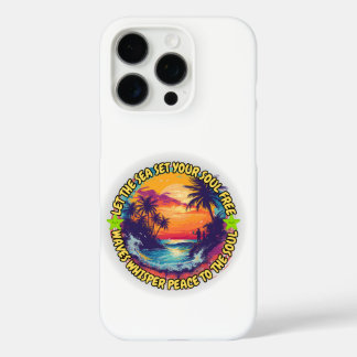 Let the Sea Set Your Soul Free iPhone 16 Pro Case